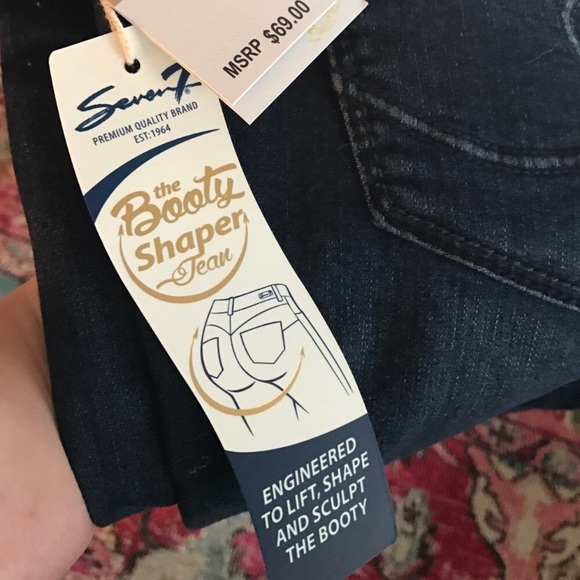 Seven Booty shaping dark indigo jeans - Picture 3 of 4